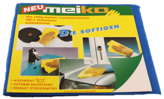 Meiko Feuchtwischtuch blau 10 er Packung die Softigen