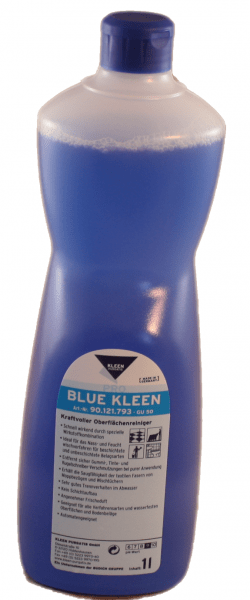 Kleen-Purgatis-Blue Kleenr-Oberflächenreiniger-1 Liter- Mehrzweckreiniger-Frischeduft- 121793