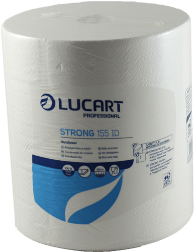 Lucart Handtuchrolle Strong 155 ID 2 lagig hochweiß Online kaufen