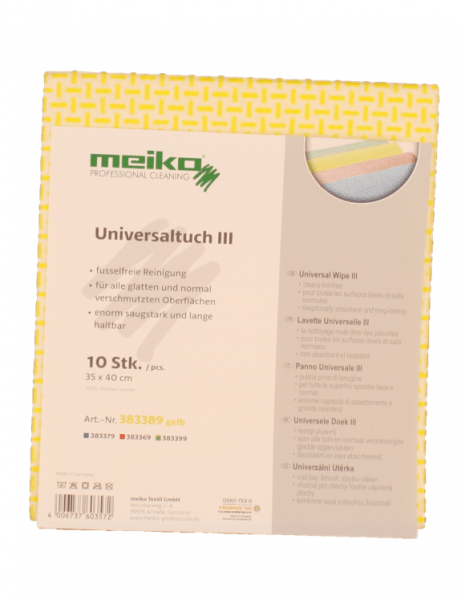 Meiko Wischtuch Universaltuch III gelb