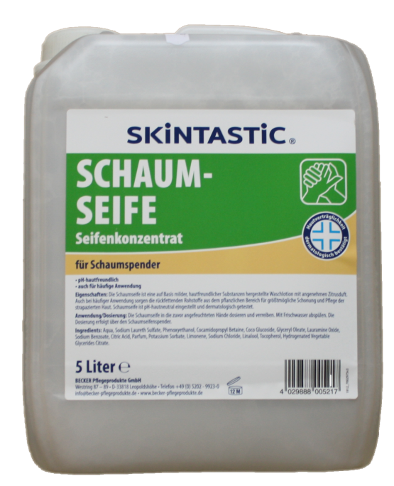 SKINTASTIC® SCHAUMSEIFE 5 Liter Krause Clean